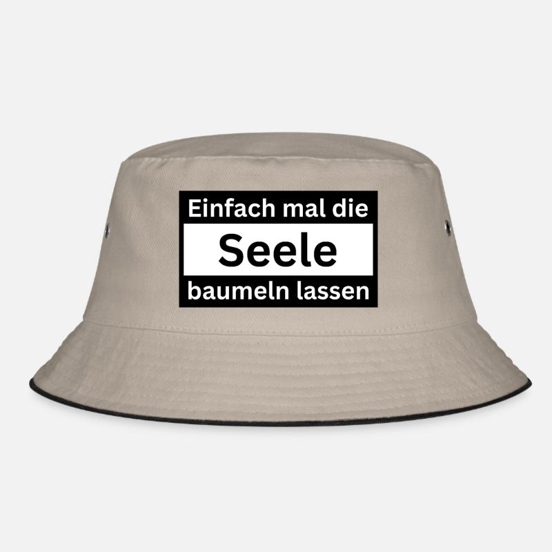 Einfach_mal_die_Seele_baumeln Bucket Hat