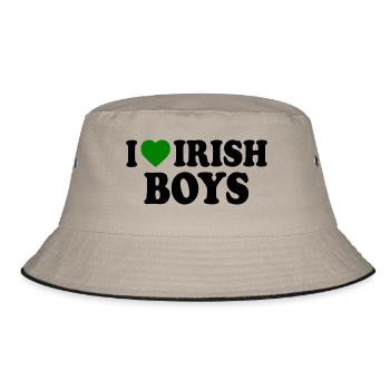 I love irish boys - Bob - kaki/noir - Devant