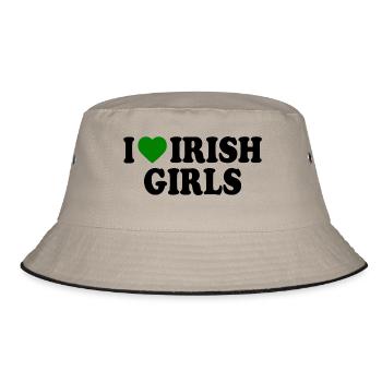 I love irish girls - Bob - kaki/noir - Devant