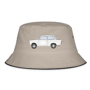 satellite - Bucket Hat - khaki/black - Front