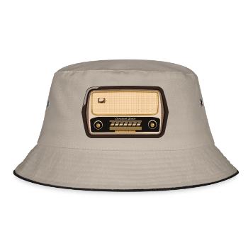 Constant Static - Bucket Hat - Khaki/Schwarz - Vorne