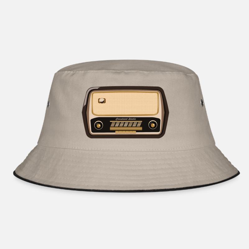 Constant Static - Bucket Hat - Khaki/Schwarz