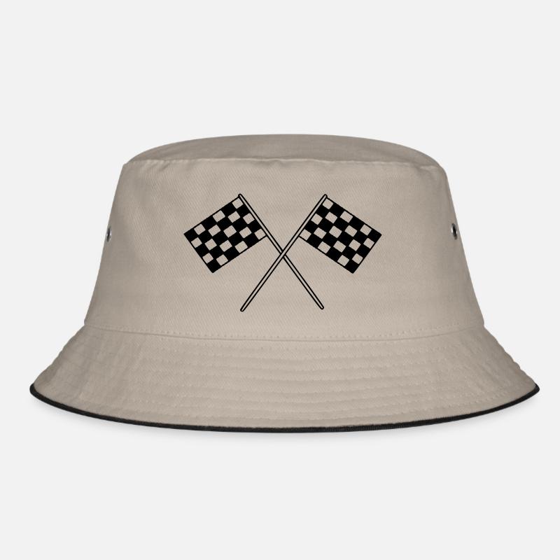 Drapeau Course Cible Voiture Bob