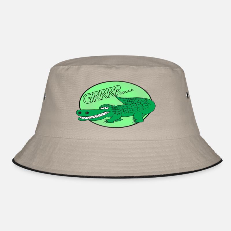 crocodile Alligator Bucket Hat