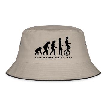 evolution_einradfahrerin_1c_b - Bob - kaki/noir - Devant