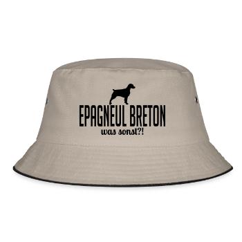 EPAGNEUL BRETON what else - Bucket Hat - khaki/black - Front