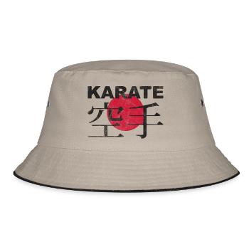 karate - Bucket Hat - khaki/black - Front