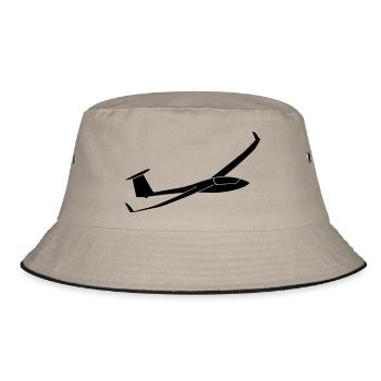 Glider "Ventus2ax" - Bucket Hat - khaki/black - Front
