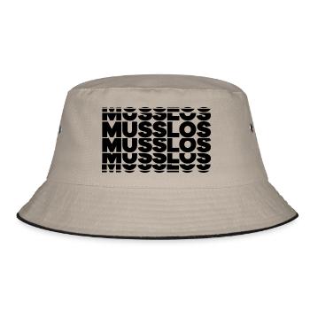 Muss Los - Bucket Hat - Khaki/Schwarz - Vorne