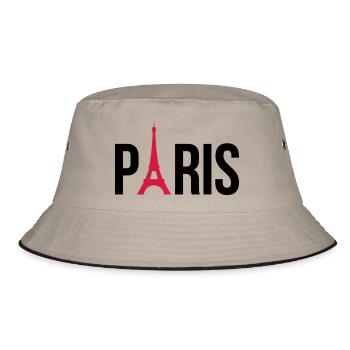 I love Paris, Paris mit Eifelturm - Bob - kaki/noir - Devant