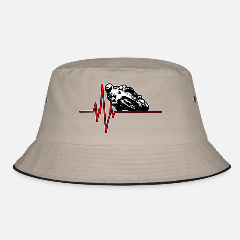 Motorcycle pulse 1 Bucket Hat