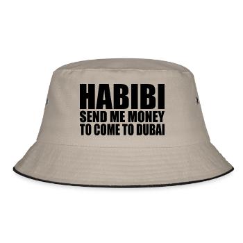 habibi come to dubai - Bob - kaki/noir - Devant