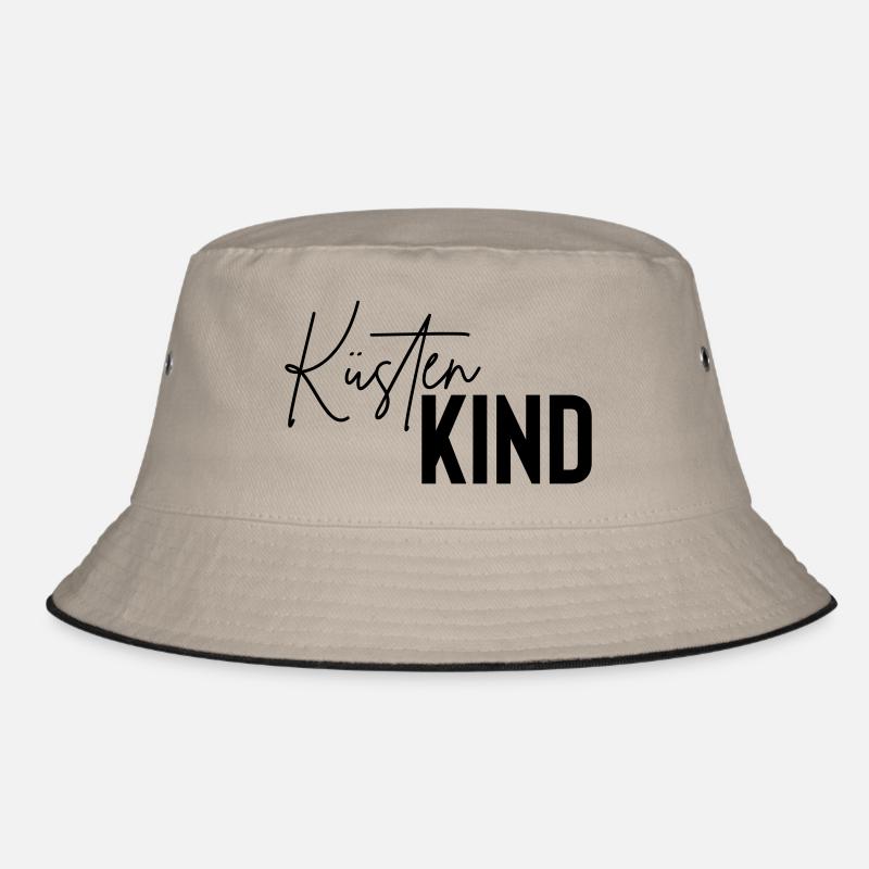 kuestenkind, Küstenkind, Küste, Kinder Bucket Hat