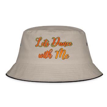 Lets Dance - Bucket Hat - khaki/black - Front