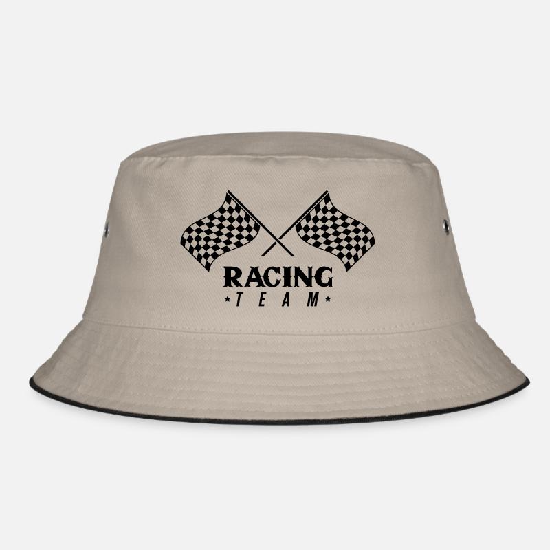 Racing Flag Team Bucket Hat