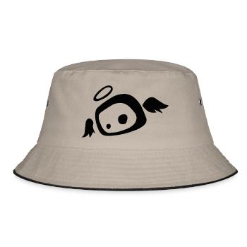 Engel Sau - Bucket Hat - Khaki/Schwarz - Vorne