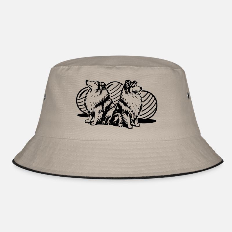 Driftball (colorable) - Bucket Hat - khaki/black