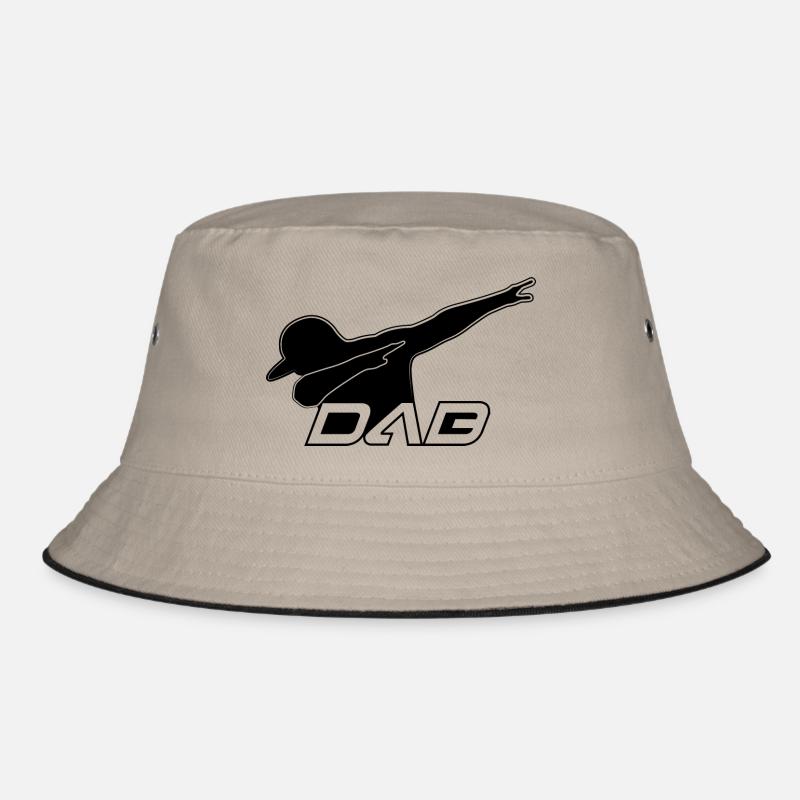 DAB black style Bucket Hat