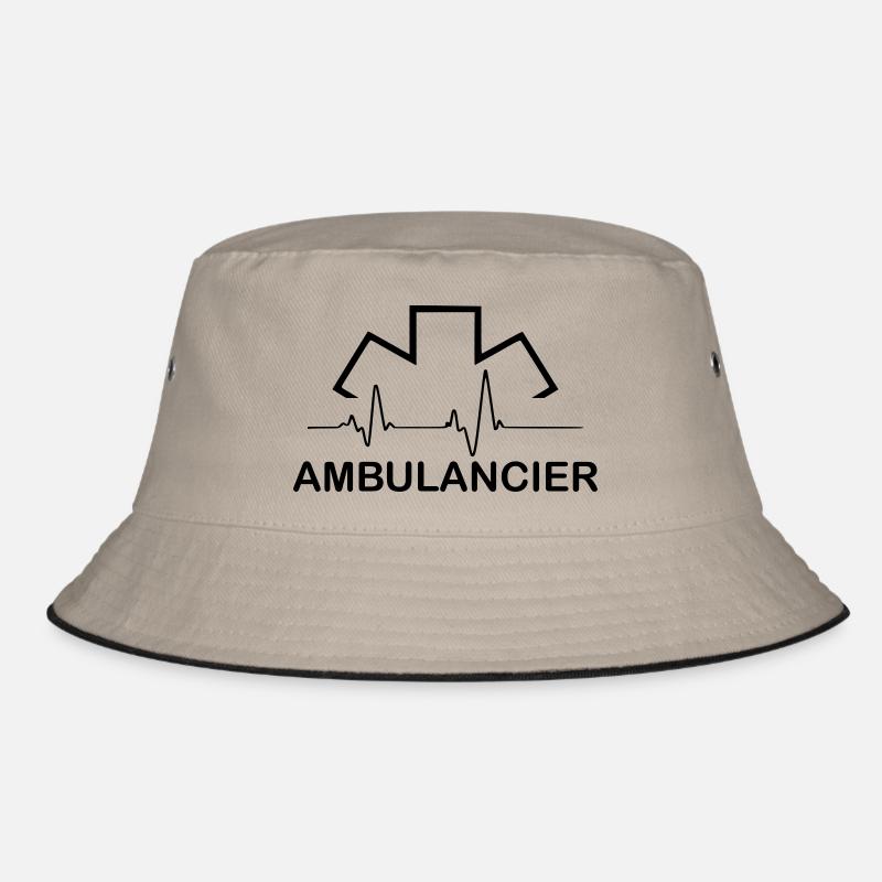 ambulancier entreprise logo - Bob - kaki/noir