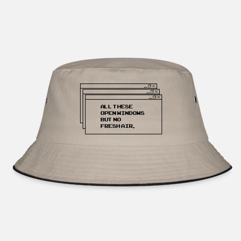 All thesis open windows Bucket Hat
