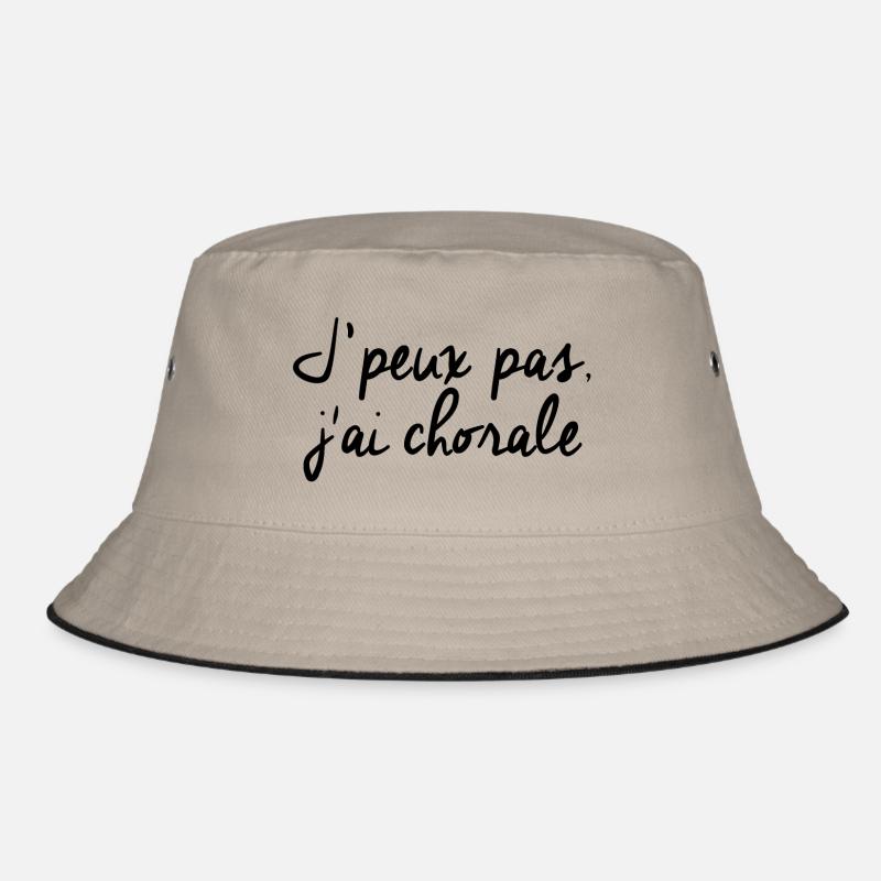 J'peux pas j'ai chorale - Bob - kaki/noir