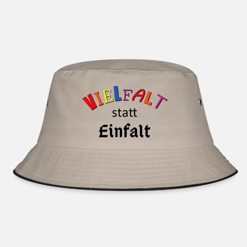 Vielfalt statt Einfalt Bucket Hat