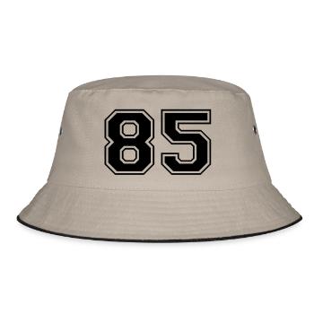 85 - Bucket Hat - Khaki/Schwarz - Vorne