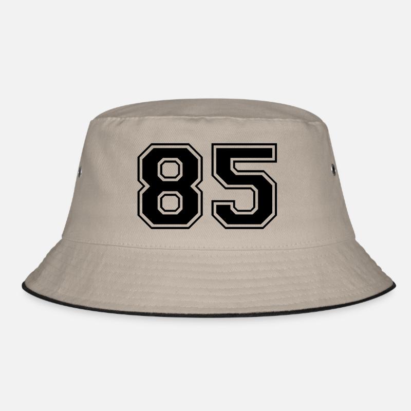 85 - Bucket Hat - Khaki/Schwarz