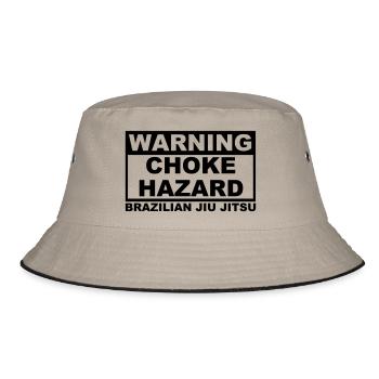 brazilian jiu jitsu bjj warning choke ha - Bob - kaki/noir - Devant
