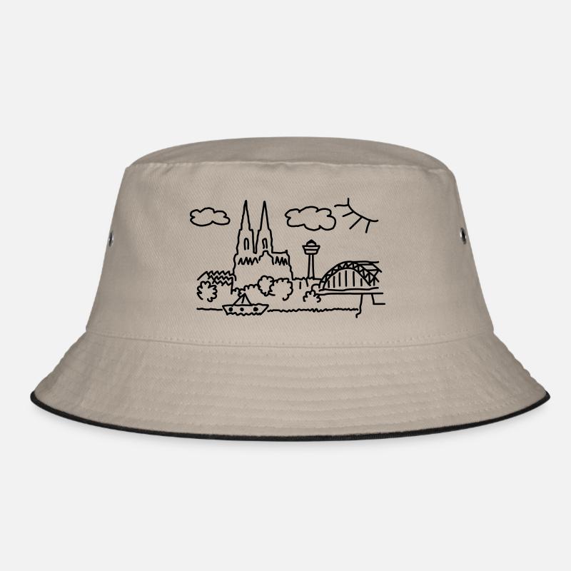 Köln Panorama Bucket Hat