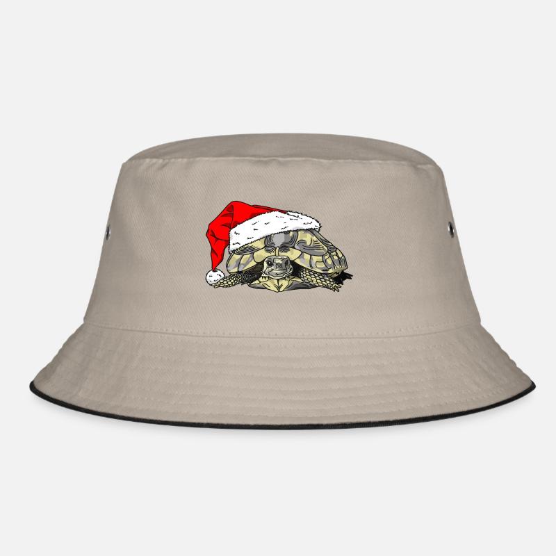 Christmas Tortoise Bucket Hat