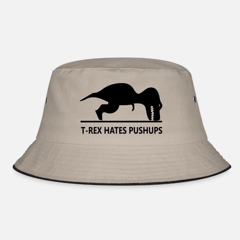 trex_hates_pushups Bucket Hat