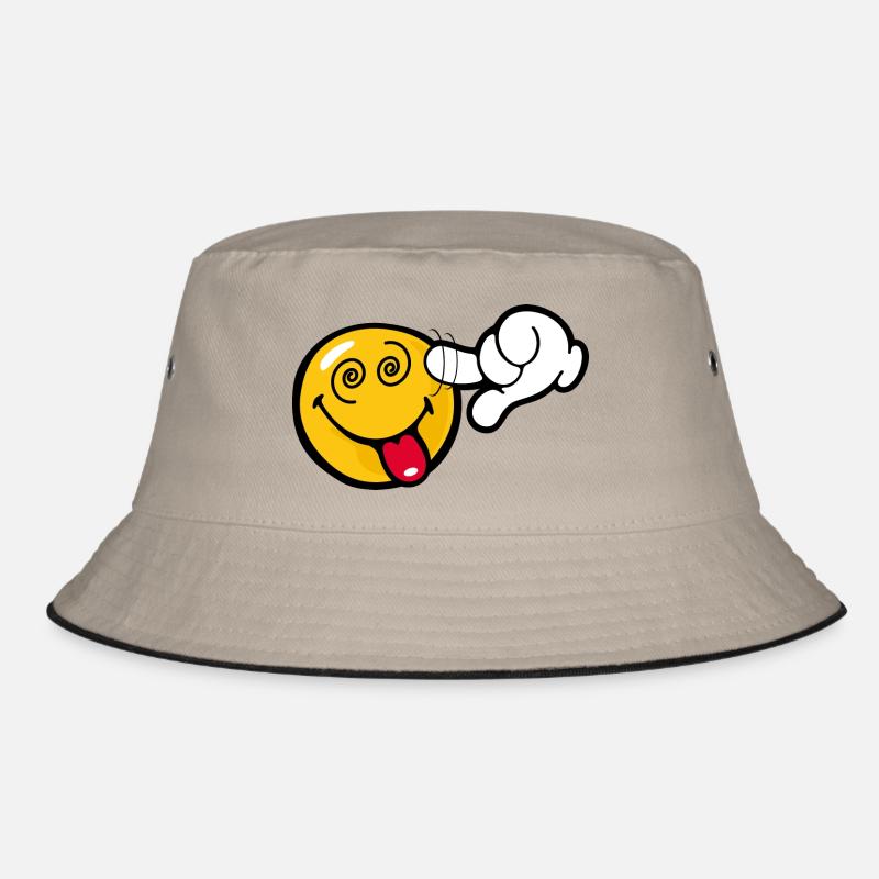 Smiley Stupid Bucket Hat