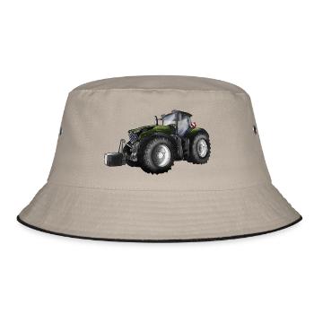 TRACTOR - Bucket Hat - khaki/black - Front