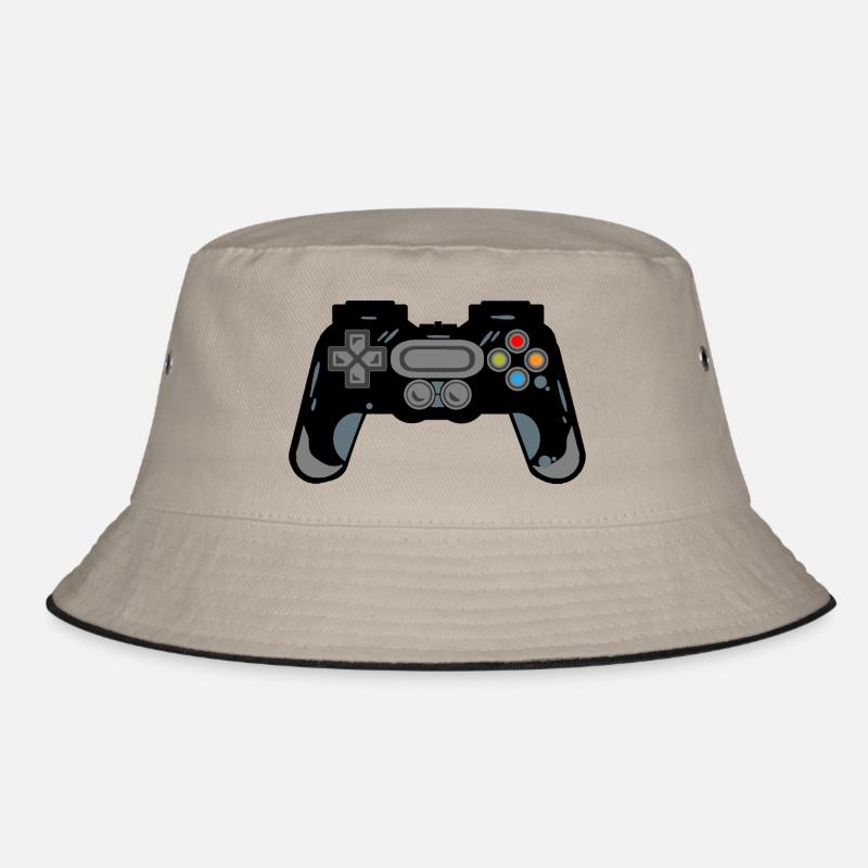 Silhouette de manette rétro - Bob - kaki/noir