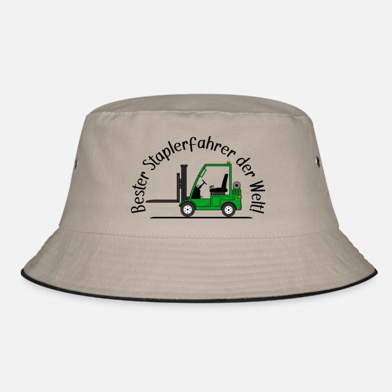 Staplerfahrer grün bester Staplerfahrer der Welt Bucket Hat