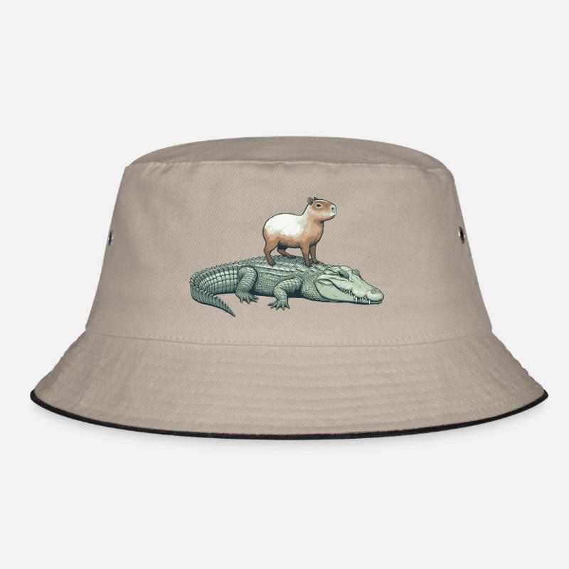 Capy & Croc Dream Team Bucket Hat