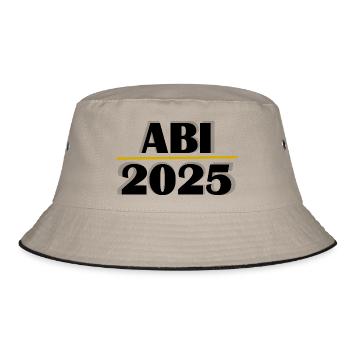 ABI 2025 - Bucket Hat - khaki/black - Front