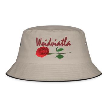 Waldviertler Rose - Bucket Hat - Khaki/Schwarz - Vorne