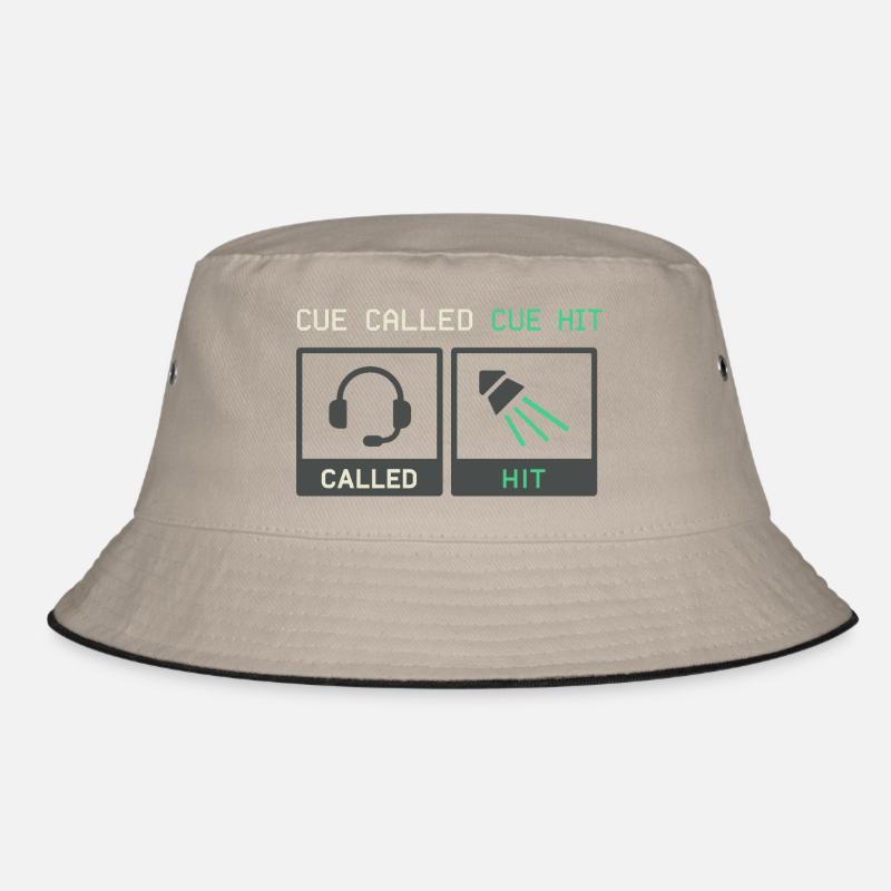 Theatre Technology Crew Stage Technician Sound Bucket Hat
