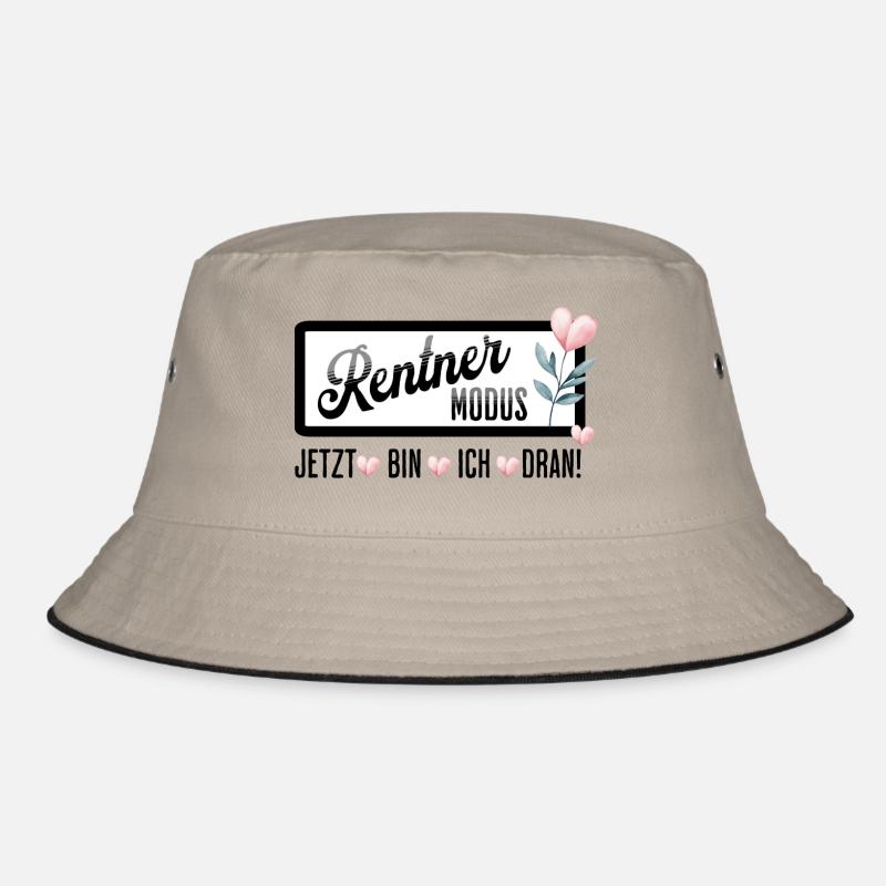 Rentner Modus – Jetzt bin ich dran - Bucket Hat - Khaki/Schwarz