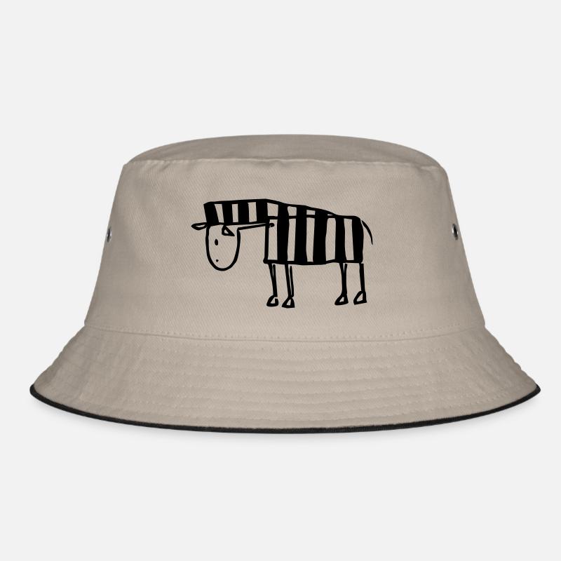 Zebra ligne - Bob - kaki/noir