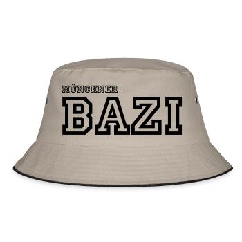 Münchner Bazi - Bucket Hat - Khaki/Schwarz - Vorne