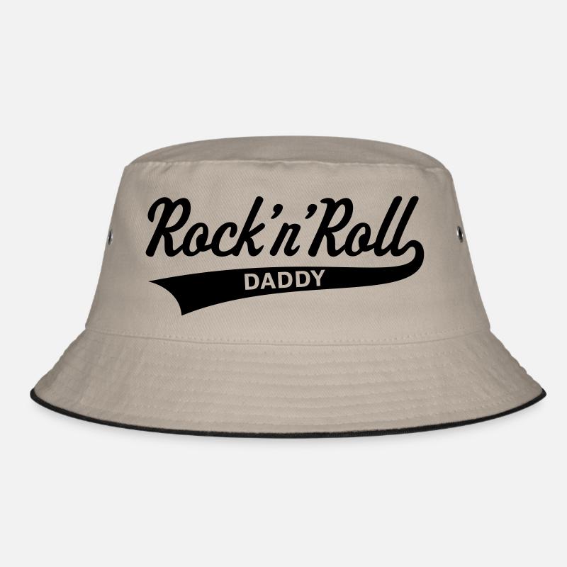 Rock 'n' Roll Daddy (Dad / Father's Day) Bucket Hat