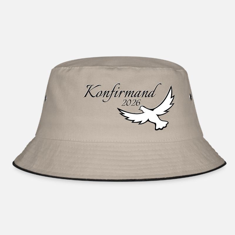 Confirmation 2026 Confirmation Dove Flying Bucket Hat