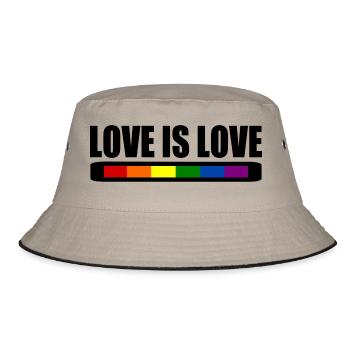 Love is love - Bob - kaki/noir - Devant