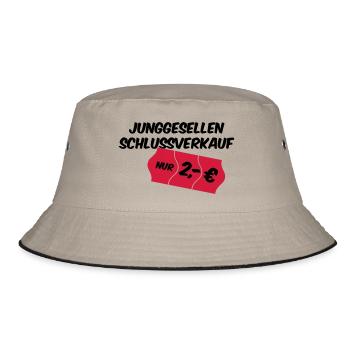 Bachelor - Bucket Hat - khaki/black - Front