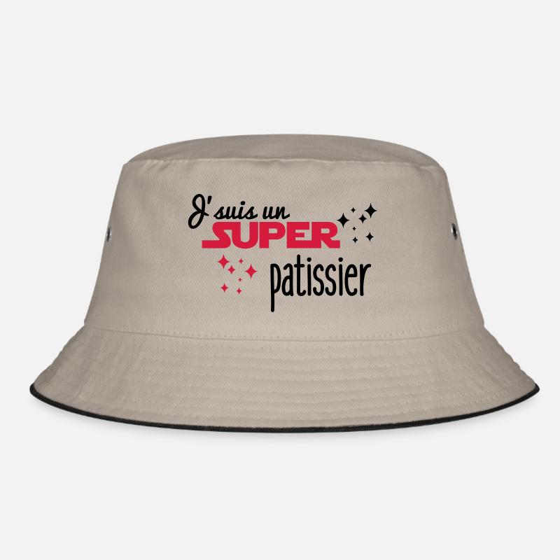 Ich bin ein großer Gebäck Bucket Hat