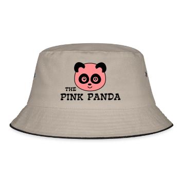 Panda - Bucket Hat - Khaki/Schwarz - Vorne