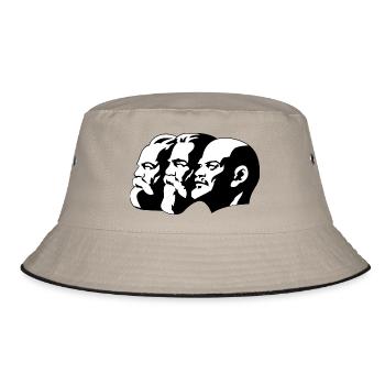 capitalism - Bucket Hat - khaki/black - Front